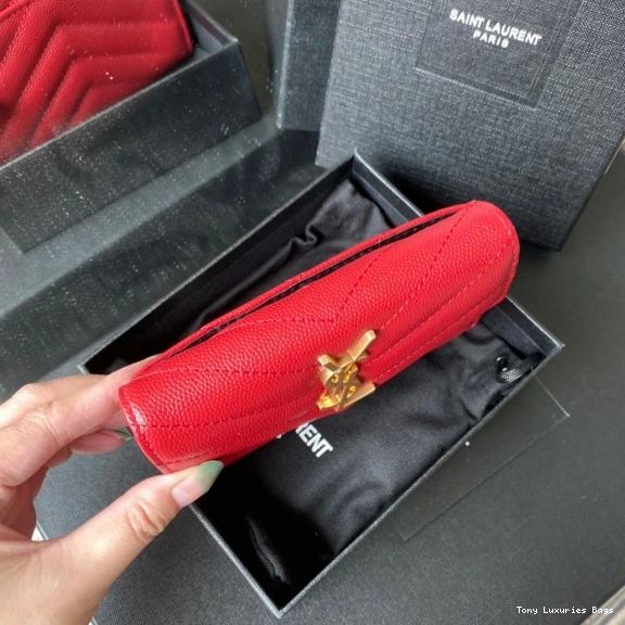 Tony Luxuries SMALL IN MONOGRAM WALLET YSL ENVELOPE 0811